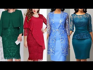 super pretty plus size women double breasted plain georgget with embroidery net jacket evening dress