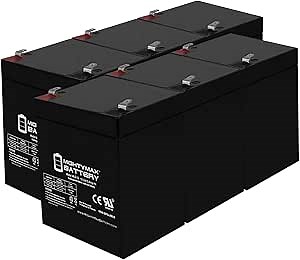 Mighty Max Battery 12V 5AH Battery Replacement for Digital Security Power632-6 Pack