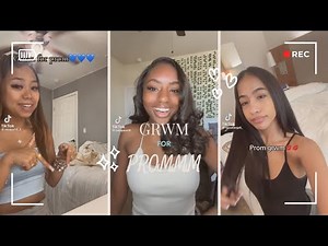 PROM GRWM TIKTOK COMPILATION #4