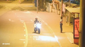 IF A GIRL STANDS ON COLOMBO STREET AT NIGHT කොලඹ කෙල්ලෙක් රෑක පාරේ තනි උනොත් වෙන්නේ මේකයි.. | SL GIF