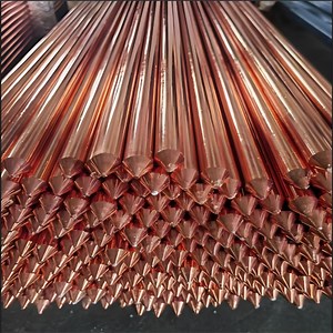 [Hot Item] Copper Clad Steel Grounding Rod /Copper Earthing Bar for Grounding