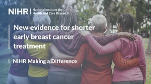 Women with HER2-positive early breast cancer can have their treatment safely reduced by half, resulting in fewer side effects and hospital visits, as well as saving the NHS money. 💜 These are the findings of an NIHR-funded trial which found that 6 months of treatment with the anti-cancer drug Herceptin (trastuzumab) was just as effective as 12 months. Breast cancer is the most common type of cancer in the UK, with around 55,000 women being diagnosed every year. Nearly a fifth of those women hav