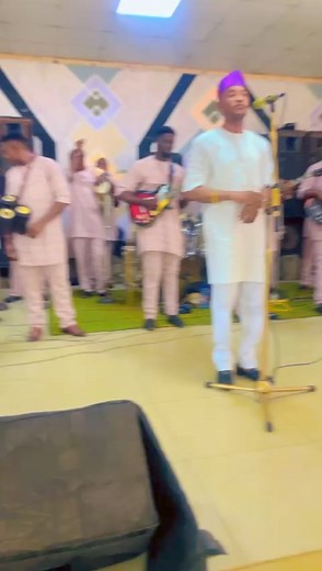 Final burial ceremony of late Alhaja Nimotallahi Sanusi Odunmodu @ Glamond event center Magboro | Raymon King Dynamic Fuji Band.