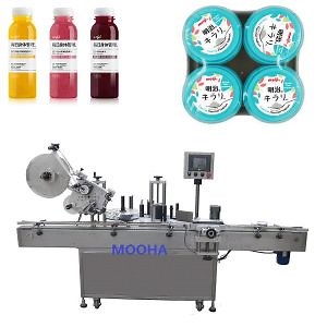 [Hot Item] Automatic Top Flat Plane & Wrap-Around Perfume Labeling Machine Round Water Bottle Roll Milk Barrel Oil Bucket Label Sticker Box Label Sticker