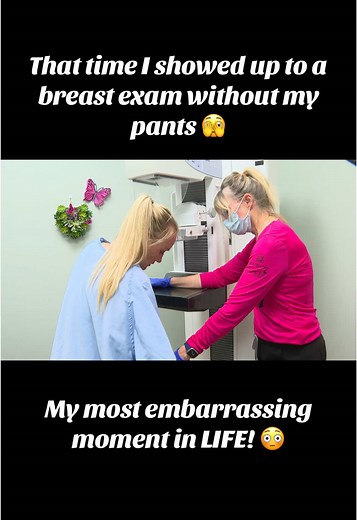 Embarrassing Breast Exam Mishap