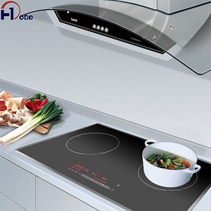 [Hot Item] H-One Double Hob Induction Cooker Kitchen Appliance Factory Ceramic Glass Induction Cooker Built in Cooktop 8124-217