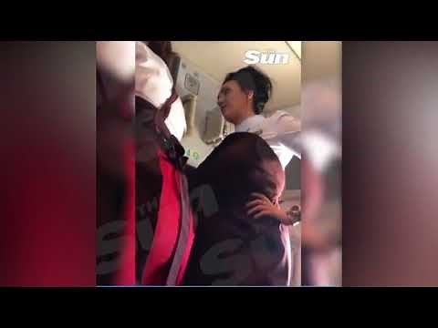 VIRAL VIDEO Couple who met on Virgin Atlantic plane caught in Mile High Club s x act in toilet Yo