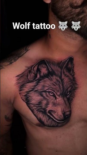 wolf howling ,wolf tattoo#tattoo #animaltattoo