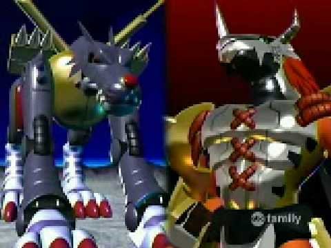 Digimon: - Mega Digivole 1st time.