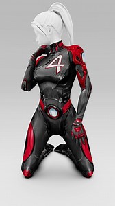 Blood Shield 🩸 #digitalart #marvelrivals #invisiblewoman | Braekor