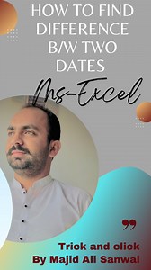 3.4K views · 35 reactions | How to Find Out Difference Between Two Dates in Excel || Find the Difference of Years and Month Don't Forget to Subscribe and Share. #msexcel #excel #date #datedif #dateinexcel | Trick and click | Facebook