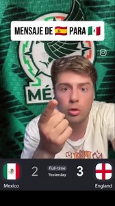 Reacción México vs Inglaterra: México con la frente en alto