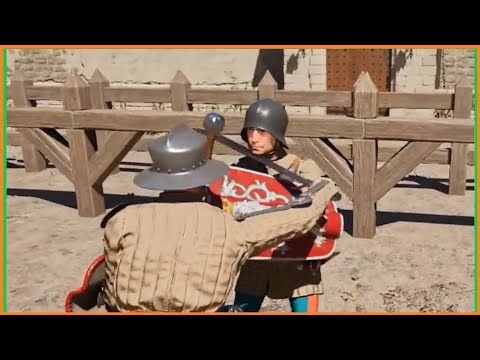42 Minutes of Hateful Medieval Combat to Relax and Fall Asleep to [Half Sword Falchion/Shield Clips]