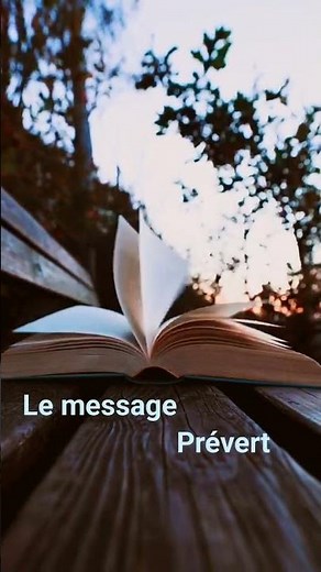 Le message / Jacques Prévert #poèmes