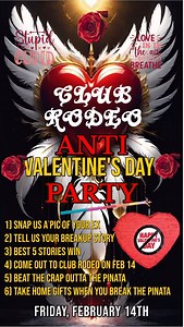 #clubrodeospringfield #417 #branson #antivalentinesday #lovestinks #collegenight #springfieldmo | ClubRodeo Springfield