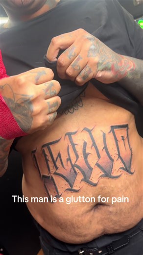 Tattoo Secrets: Freehand Lettering on the Tummy