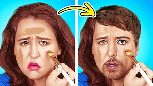 Total makeup transformation to MrBeast 😍 Part 2. Adding wrinkles | MUAhaha