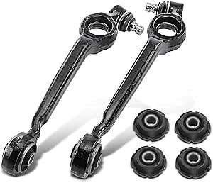 A-Premium 2 x Front Lower Control Arm, with Ball Joint & Bushing, Compatible with Audi A6 (Quattro) 1995-1997, 100 (Quattro) 1992-1994, S4 1992-1994, S6 1995-1997