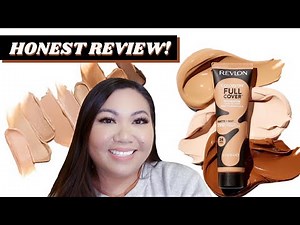 Revlon Colorstay Full Cover 8 Hour Wear Test & Review | What You Need To Know | Oily Skin Girl