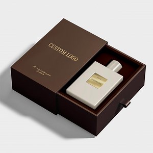 [Hot Item] Custom Design Luxury Perfume Box with Hot Stamping Logo Cosmetic Oil Perfume Box 100ml Cardboard Perfume Packaging Box