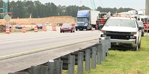 Intermittent lane closures continue at I-95, I-16 interchange