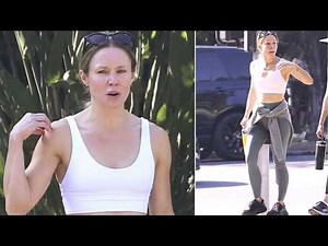 Kristen Bell Shows Off Her Huge Size In New Photos