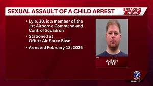 Man charged with sexually assaulting child is a member of Air Force, Offutt confirms