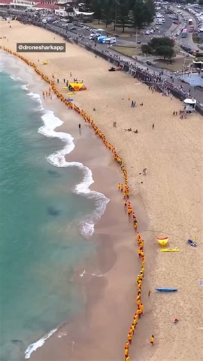 Surf lifesavers pay their respects at Bondi Beach