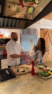 Camila Alves McConaughey sharing one of her delicious recipes with our Executive Chef Stephane Beaucamp today for foundingAUSTIN #lakeaustinspa #camilaalvesmcconaughey #recipesharing #cooking #wellness #wellnesstravel #atx #delicious #zucchininoodles #lakekitchen #bythelake #conscientiouscuisine #yum #culinaryexperience #destinationspa #spa #resort #1resortintexas #instagood #foodstagram #foodie #foundingaustin #womenoftoday | Lake Austin Spa Resort