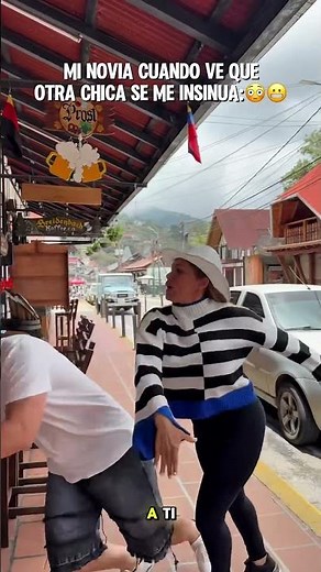MI NOVIA CUANDO VE QUE OTRA CHICA SE ME INSINUA.!! 😳😬 #youtubeshorts #shorts #parati #humor #fyp