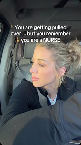 790K views · 10K reactions | Hi officer !! Nurse here  #over40mom #momreels #momhumor #momcontent #momlife #nurselifern #nursinghumor #workingmom | Chelsey Gobbo | Facebook