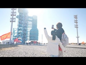 China's Shenzhou-17 Crewed Mission: Long March Rocket Moved to Launchpad FriendsofNASA.org: The Long March-2F rocket and the Shenzhou-17 crew spacecraft have been transported to the launch pad at the Jiuquan Satellite Launch Center ahead of a scheduled flight to China's space station later in October 2023. It will carry three taikonauts or astronauts. The mission will be the twelfth crewed and seventeenth flight overall of the Shenzhou program. The Long March-2F carrier rocket is nearly 60 meter