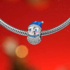 GONA Cutie Snowman silver charms bracelet - Christmas Limited Edition ⛄️⛄️⛄️ https://bit.ly/48UjKgt | GONA JEWELRY | Facebook