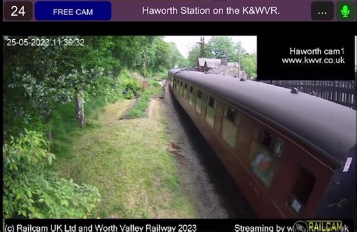 📸 Don’t forget you can catch 60103 ‘Flying Scotsman’ on the KWVR cameras today and over the next few days 👀 https://flyingscotsmanfestival.co.uk/?event_rdate=20230525000000,20230525000000 The Keighley and Worth Valley Railway (official) National Railway Museum | Railcam