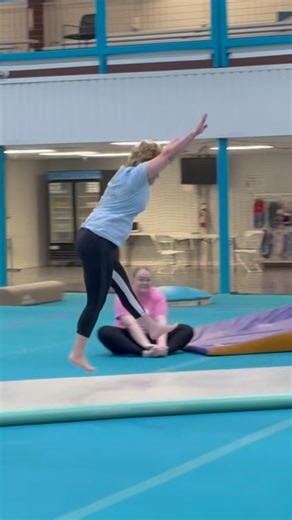 Join us for adult gymnastics class tonight from 7-8 at the Training Center! This group is so encouraging and open to all ages and levels. First class is free, bring a friend! #adultgymnastics #nbtx #seguin #extremetx #gymnastics #tumbling #nblocal | Extreme Texas Gymnastics