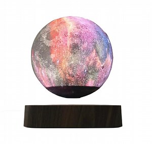 [Hot Item] Customize Magnetic Levitation Galaxy Moon Lamp, Floating Star Starry Moon Light for Decor Gift Christmas