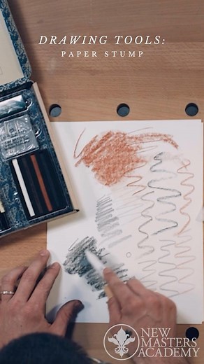 2.6K views · 48 reactions | Drawing Tools for #artists: The paper stump. #art #artwork #arttools #artclass #sketching #drawing #draw #sketch #toolsforartists #drawingfundamentals #drawingfoundations | New Masters Academy | Facebook