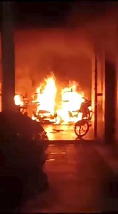 3 PMA parked at void deck On fire at Block 482 Admiralty Link happened on 14aug2024 Thirty-five residents were evacuated in the wee hours from a Housing Board flat in Sembawang, following a fire linked to three personal mobility aids (PMAs). The Singapore Civil Defence Force (SCDF) said it was alerted to the fire at Block 482 Admiralty Link at about 2.10am on Aug 15. The fire, which occurred at the void deck, was extinguished by SCDF using a water jet. The residents were evacuated by the police 