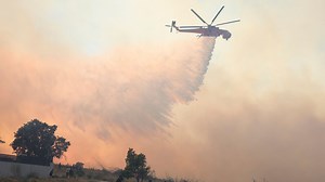 Wildfires rage across Europe