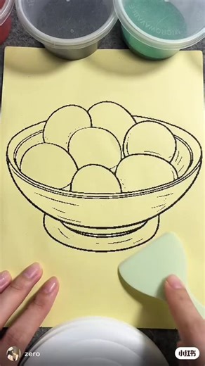 sanda rt on Instagram: "Simple Sketch Tutorial: Tangyuan Sand painting colorful tangyuan,. . . . . . . . . . . . . . . . . . #sandart #satisfying #relaxing #short #icecream #sandasmr #relaxing #satisfying #sandart #sandpainting #kitty #short #trending"