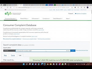 How To Look Up Paid CFPB Complaint Cases I Consumer Rights