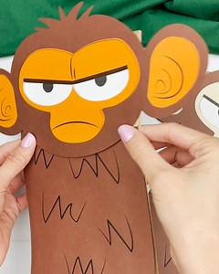 3.8K views · 12 reactions |  Grumpy Monkey Book Craft  Get the template link below | Simple Everyday Mom | Facebook