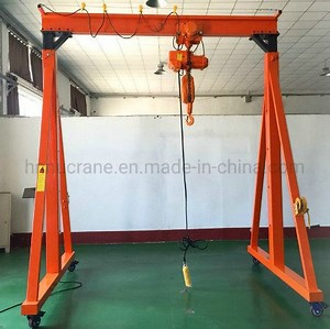[Hot Item] Mini Manual Gantry Frame Hoisting Crane