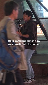23K views · 9.9K reactions | Sharing OPM far from home, but keeping that Filipino spirit alive.. 凉 #fyp #busking #busker #opm #forevermore #japan #sidea | Jude Pastor | Facebook