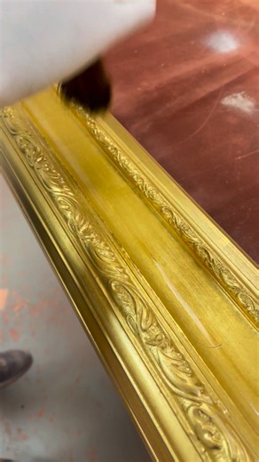 Every frame is hand-finished — because your art deserves more than mass-produced corners. 🪵 See the craft at masterworksframes.com. | Masterworks Frames