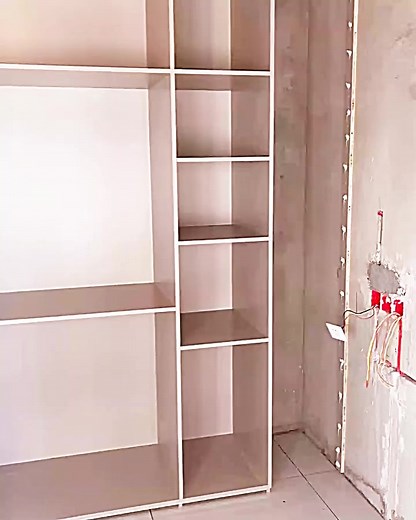 Corner Closet With Table Design #ClosetBuild #SmartStorage #HomeDesign | Deepa Devi