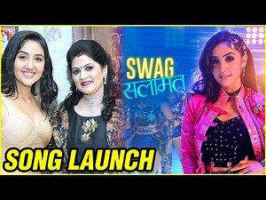 SWAG SALAMAT Song Launch | अशनूरचा मराठी अंदाज | Ashnoor Kaur | Shobna Gudage | Video Palace