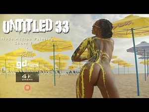 Ebony Art Action Body Painting - YTboob