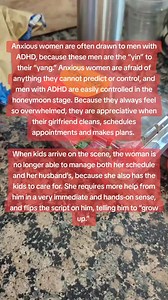 The anxious woman ADHD man pairing is super common in therapy. | Dr. Psych Mom
