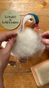 81K views · 2K reactions | Sunday vibes is all about the eyes and colour. **All enquiries for joining my needle felting membership or to order kits please email birdieandblossom01@gmail.com (sorry no DM’s)**#needlefelting #mandarinduck #woolsculpture #wildlife #wildlifeinspiredart #fibreartist #needlefeltingkits #crafts #onlinelearning #learnneedlefelting #birds #ducks #craftbusiness #craftcommunity #contentcreator #birdieandblossom | Birdie and Blossom | Facebook